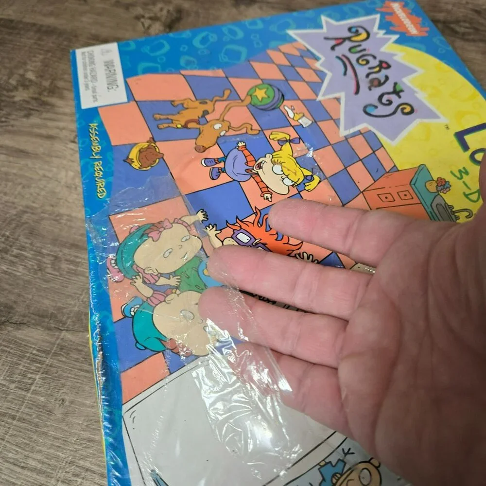 Vintage 1998 Nickelodeon Rugrats Lookie! Cookies! 3-D Balancing Game *BOX DAMAGE